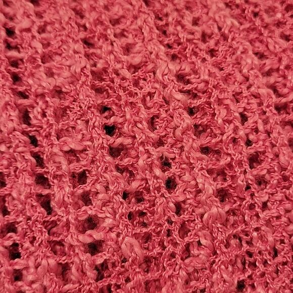 Extended Shoulder Knit SweaterBlu Pepper - Picture 4 of 4